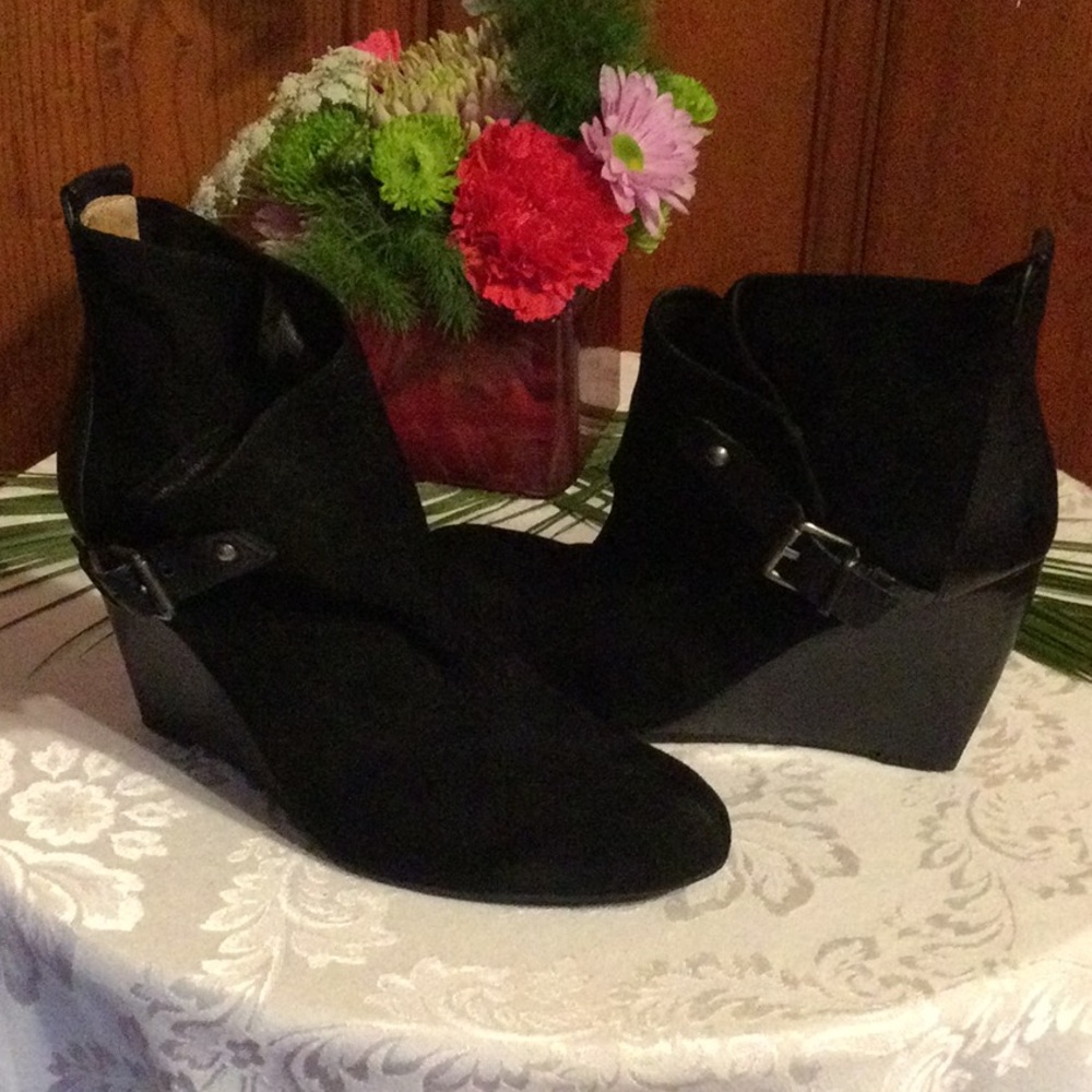 Nine West Wedge Heeled Ankle Boots